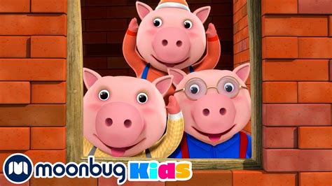 Three Little Pigs | LBB Songs | Sing with Little Baby Bum Nursery Rhymes - Moonbug Kids - YouTube