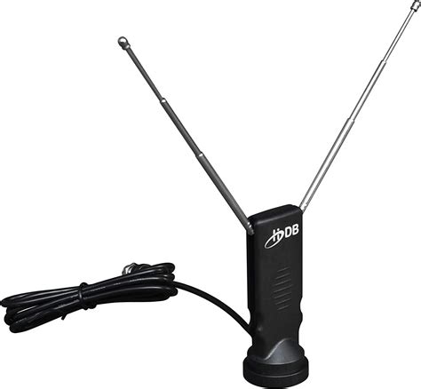 Buy HIDB Portable TV Antenna, 50 Miles Range for Free-to-air HDTV Channels，Stickiness Base for ...