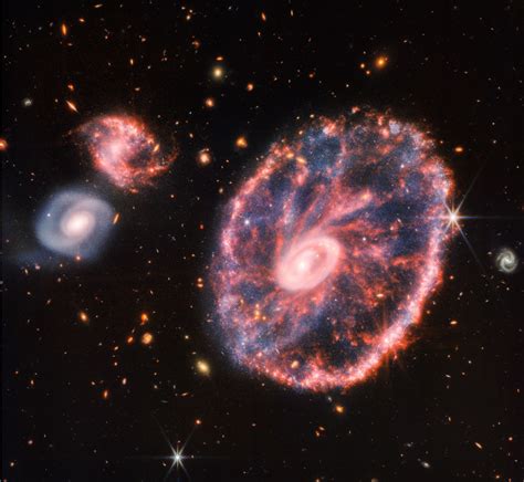 Webb telescope captures images of chaotic Cartwheel Galaxy | Courthouse News Service