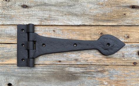 Barn Door Hinge Heavy Duty Strap Hinge Large Spade Cast Iron - Etsy