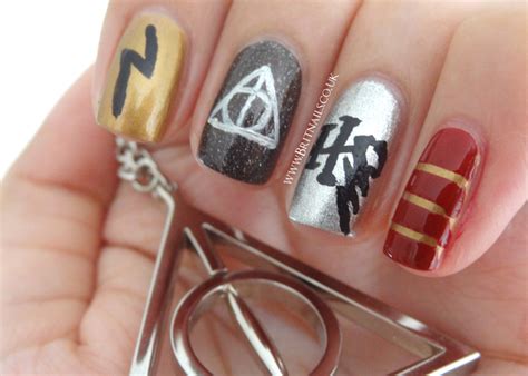 Harry Potter Nail Art | Brit Nails