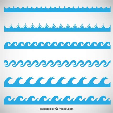 Free Vector | Wavy border