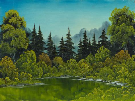 Landscape Paintings By Bob Ross