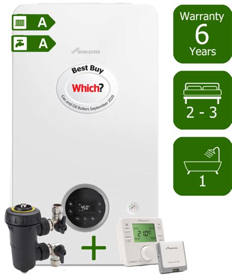 Worcester Bosch Greenstar 2000 30kW Combi Boiler - Smart Boilers