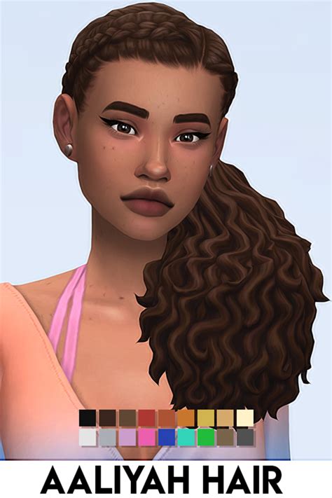 Best Ponytail CC Hair For The Sims 4 (All Free) – FandomSpot