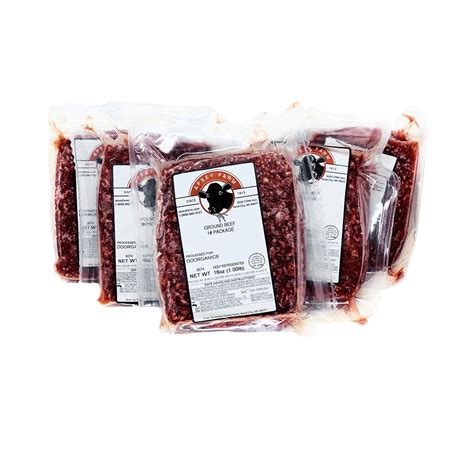 100% Grass Fed - Ground Beef - 5 Pack (5 lb) | Doorganics