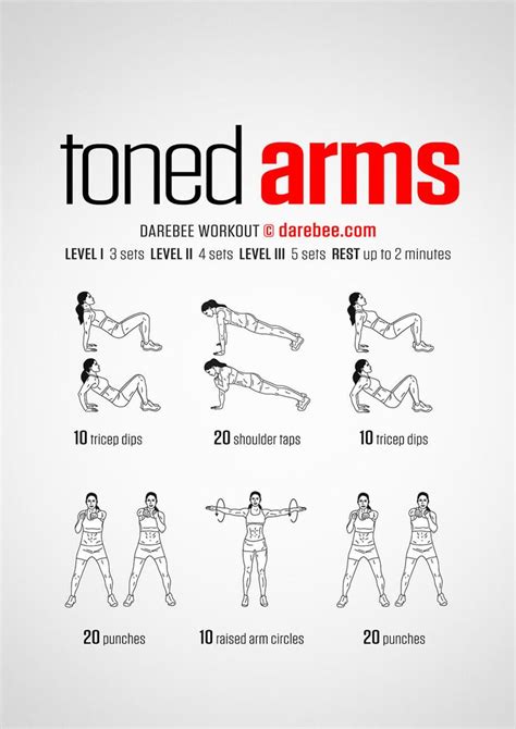 15+ Super Effective Workouts To Tone Your Arms At Home (free videos) - A Less Toxic Life ...