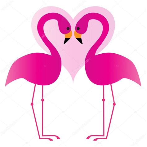 Heart flamingo clipart - tyredao