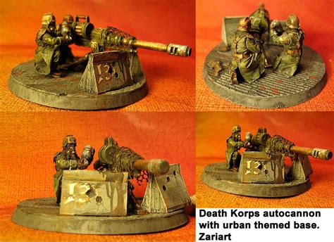 Autocannon, Death Korps of Krieg, Forge World, Heavy Gunner, Heavy Weapons Team, Urban, Ww1 ...