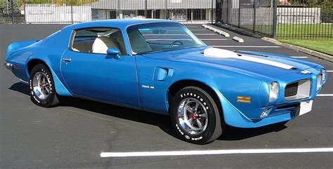 1972 Pontiac Firebird Trans Am 455 - price and specifications