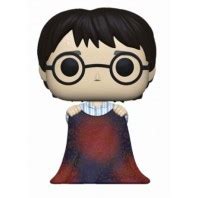 POP FUNKO FIGURE HARRY POTTER WITH CAPE OF INVISIBILITY | MasKeCubos.com