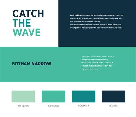 Catch The Wave Branding on Behance