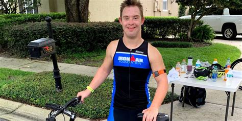 Athlete with Down Syndrome First to Complete Ironman Triathlon - Daily ...