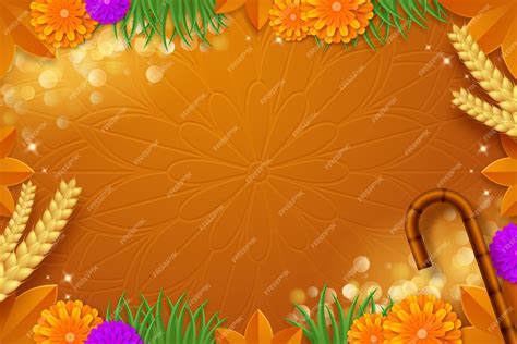 Premium Vector | Realistic lohri background