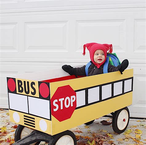 DIY School Bus Costume