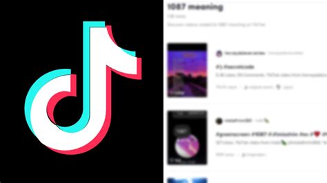 TikTok '1087' Meaning: What Does the Trending Number Mean? - GameRevolution