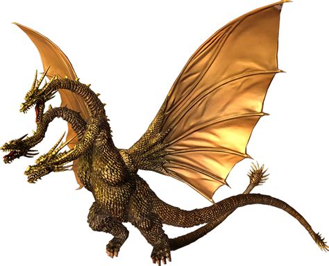 Godzilla The Video Game: King Ghidorah by sonichedgehog2 on DeviantArt