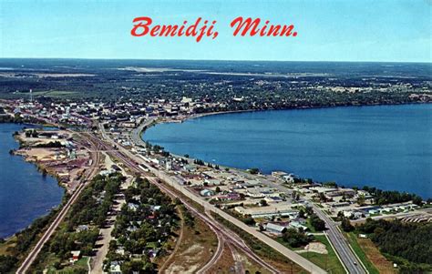 Aerial View of Bemidji Minnesota, 1960's | Bemidji, Aerial view, Bemidji minnesota