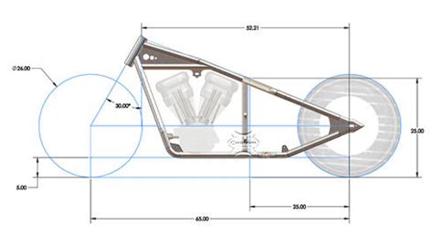 250 Sportster Frame Plans