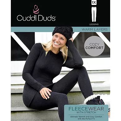 Women's Cuddl Duds® Fleece Wear Stretch Leggings