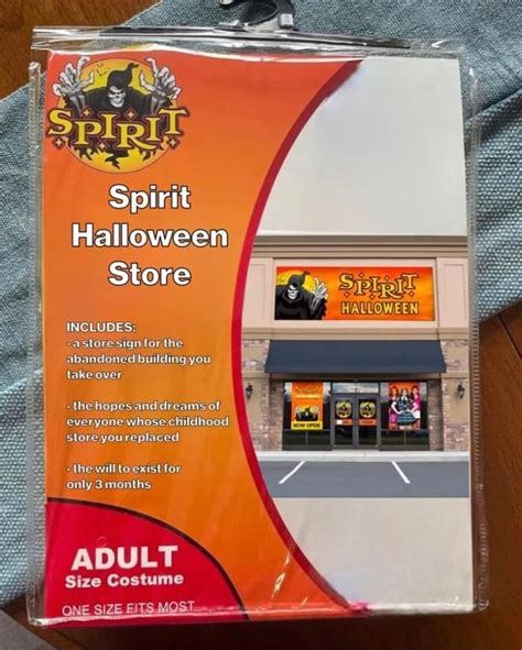 Spirit Halloween Store INCLUDES: store sign for the abandoned bu ...