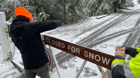 California winter storm: Snow, heavy rain expected starting Friday : NPR