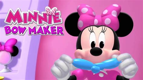 MINNIE Mouse: Bow Maker - YouTube