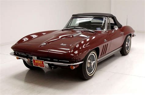 Milano Maroon 1966 Chevrolet Corvette