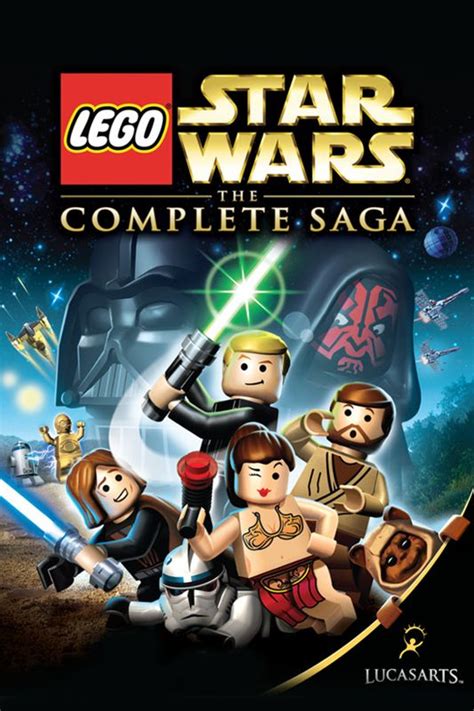 LEGO Star Wars: The Complete Saga (2007) promotional art - MobyGames