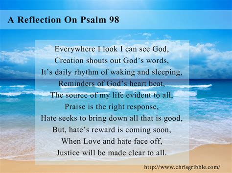 A Reflection On Psalm 98