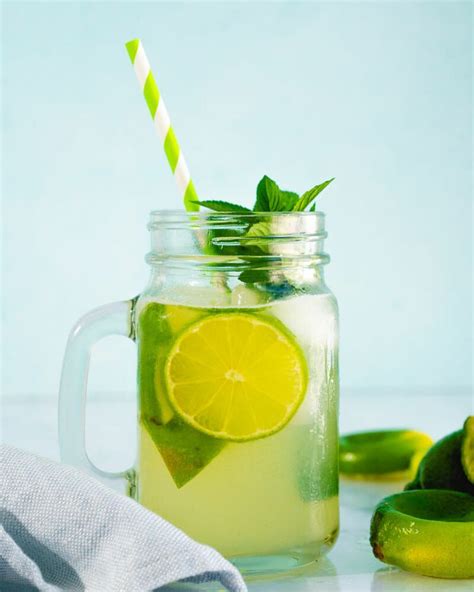 Here's how to make refreshingly tangy limeade! This homemade drink uses less sugar than store ...