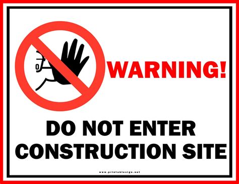 Construction Safety Signs Outdoor Safety Signs | ubicaciondepersonas ...