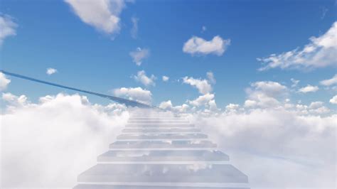 Stairway to Heaven Motion Background - Videoblocks | Animation background, Background ...