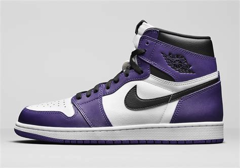 Air Jordan 1 High Court Purple SneakerNews.com