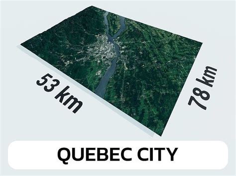 Quebec City Canada City Landscape 3D Model 3D model | CGTrader