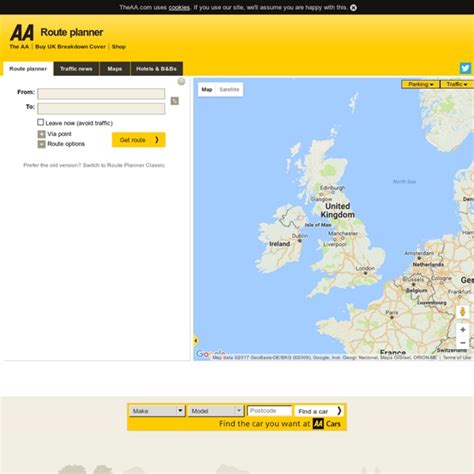 aa route planner - DriverLayer Search Engine