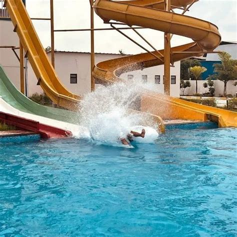 Run Out,Pool FRP Tunnel Float Slide, Rider Capacity: 120 at Rs 1550000 ...