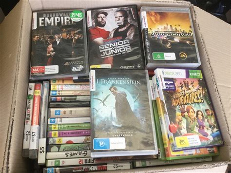 Assorted DVDs & Video Games, Various TV Shows/Movies & Video Games ...