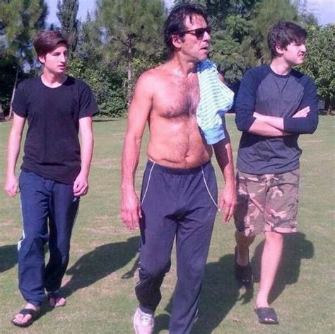 Imran with kids | Imran khan, Imran khan sons, Imran khan funny