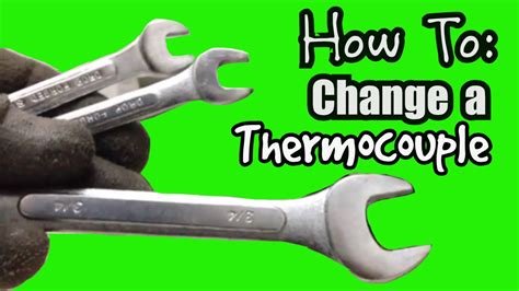 HOW TO REPLACE A THERMOCOUPLE ON A WATER HEATER DIY - YouTube