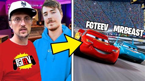 6 YouTubers SECRETLY IN MOVIES! (FGTeeV, MrBeast, DanTDM, KSI & FV ...