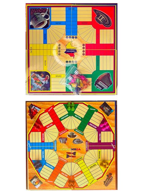 Colombian Parcheesi Board Game - Etsy