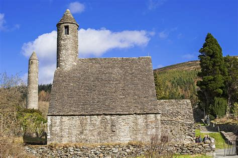 St Kevin's Church In Glendalough Photograph by Peter JC Matthews