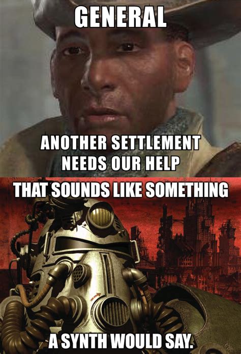 Synth Settlement | Another Settlement Needs Our Help | Know Your Meme