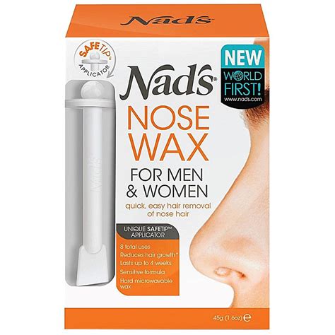 Nad's Nose Wax | Waxing kit, Easy hair removal, Wax