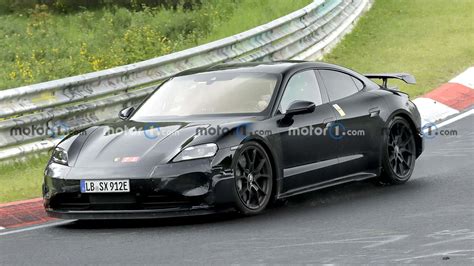 Porsche Taycan Turbo GT Spied Assailing The Nurburgring With 1,000 HP