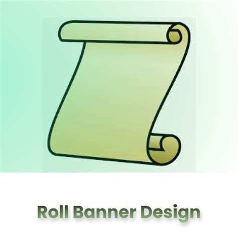 Roll Banner Design photoshop | Figma