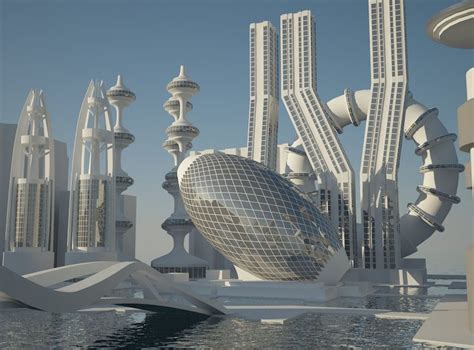 future city 3d model free