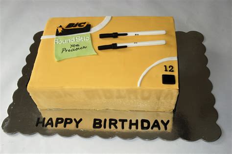 Bic Pen Box Cake | Cake Celebrations