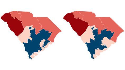 South Carolina redistricting 2022: Congressional maps by district